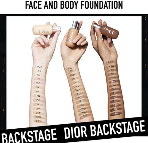 dior backstage warm peach|DIOR Backstage Face & Body Foundation .